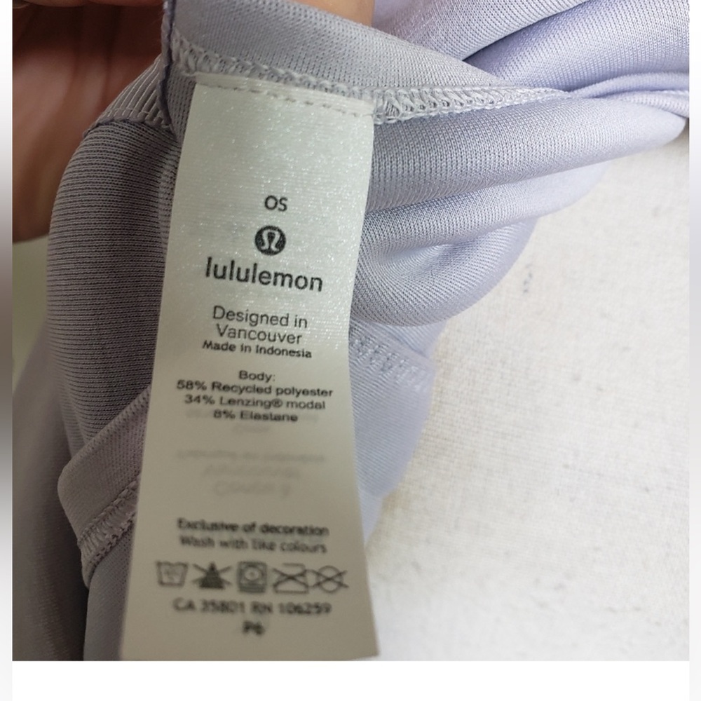 Lululemon Vinyasa lavender wrap - Picture 6 of 8
